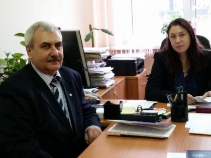 Визит коллеги из Академии наук Армении