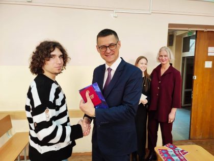 Николай Сухотский принял участие в Дне открытых дверей на СЭФ БГЭУ