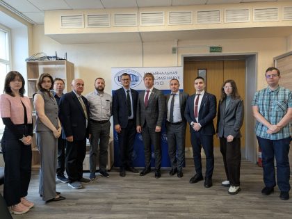 Встреча с депутатом Палаты представителей Национального собрания Республики Беларусь Павлом Попко