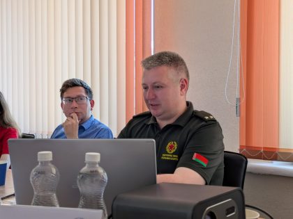 Встреча с Евгением Русаком в Центре политологии Института социологии НАН Беларуси